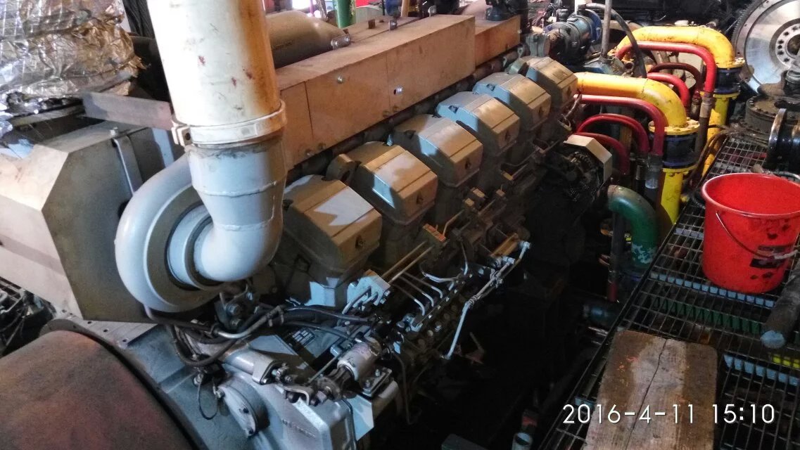 三菱S6R-PTA柴油發(fā)動機潤滑油濾清器